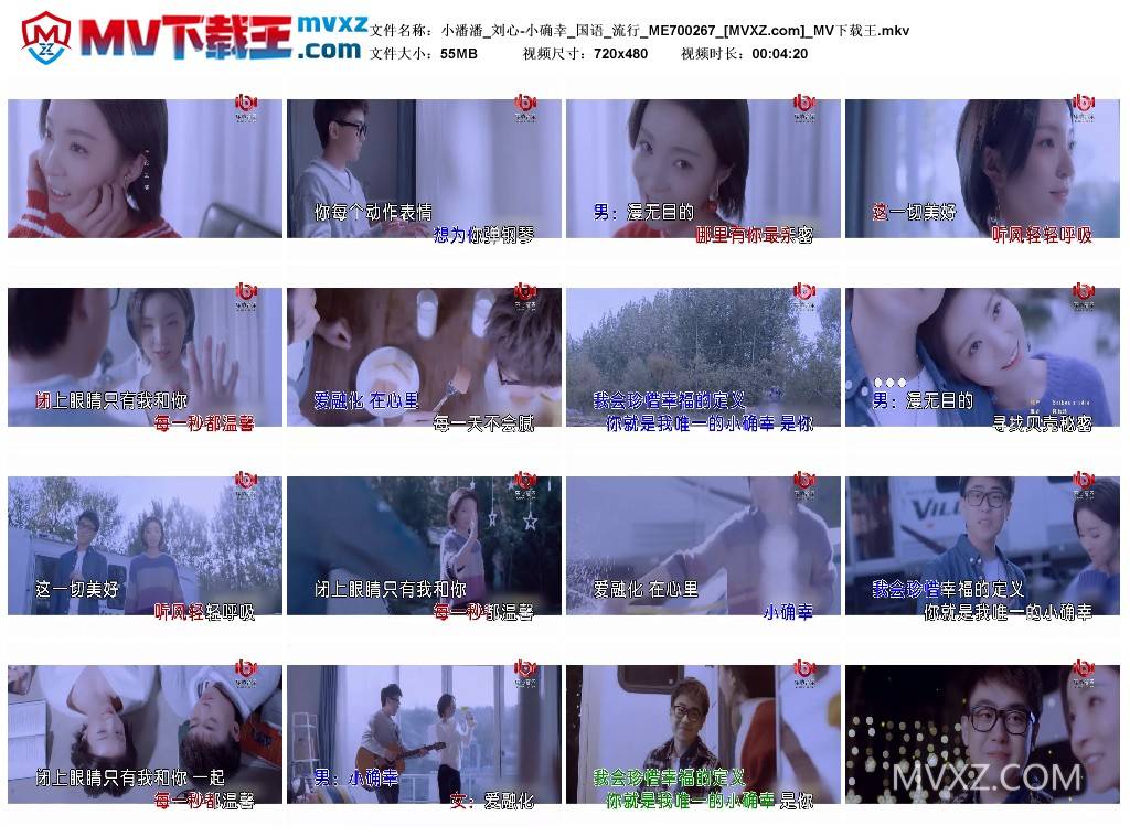 小潘潘_刘心-小确幸_国语_流行_ME700267